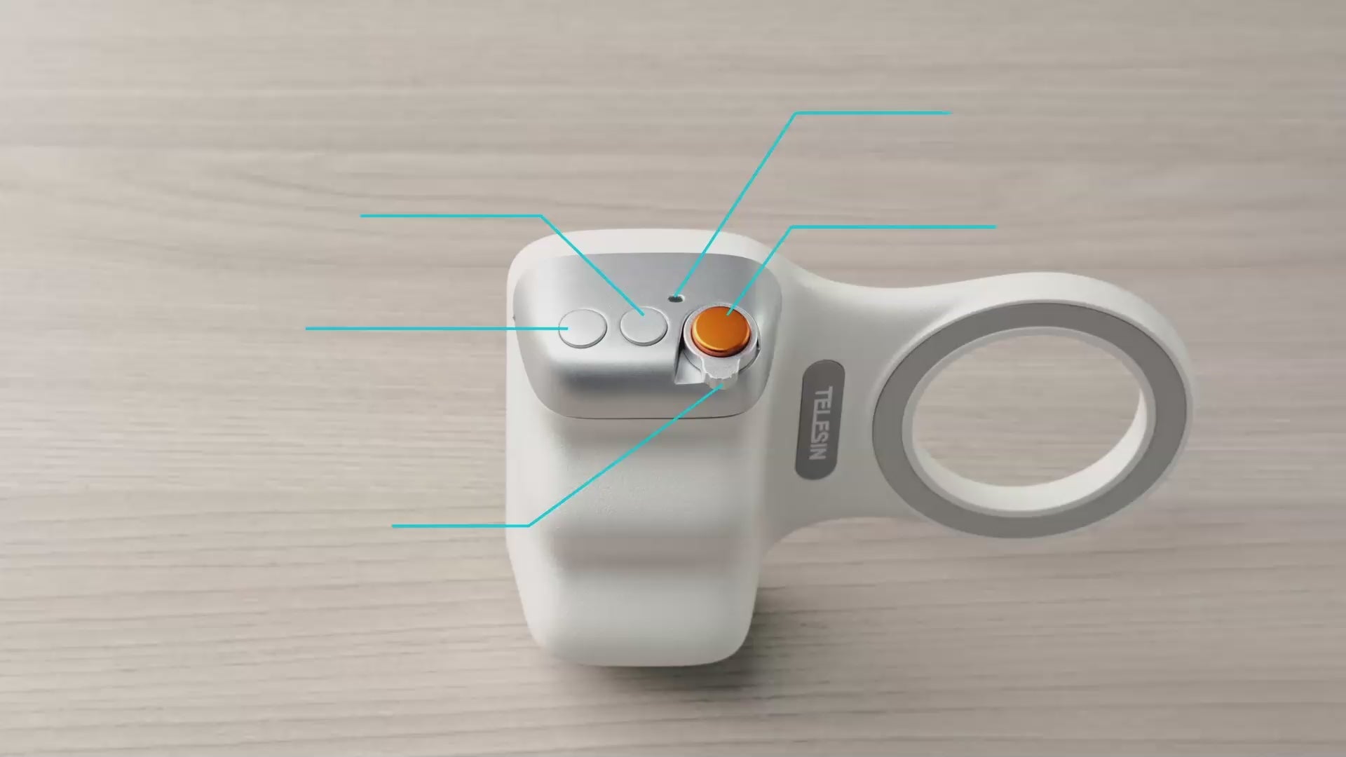 Cargar video: Ve cómo AeroGrip transforma cualquier smartphone en una cámara lista para todo.
